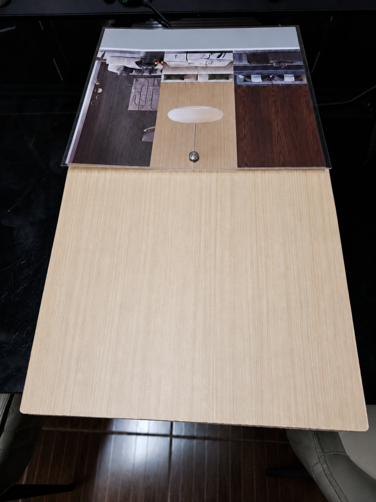 Placa Texturizada Tipo Madera - Encino